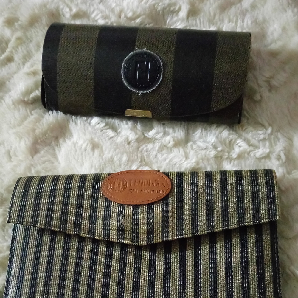 Fendi Wallet and Glasses Case